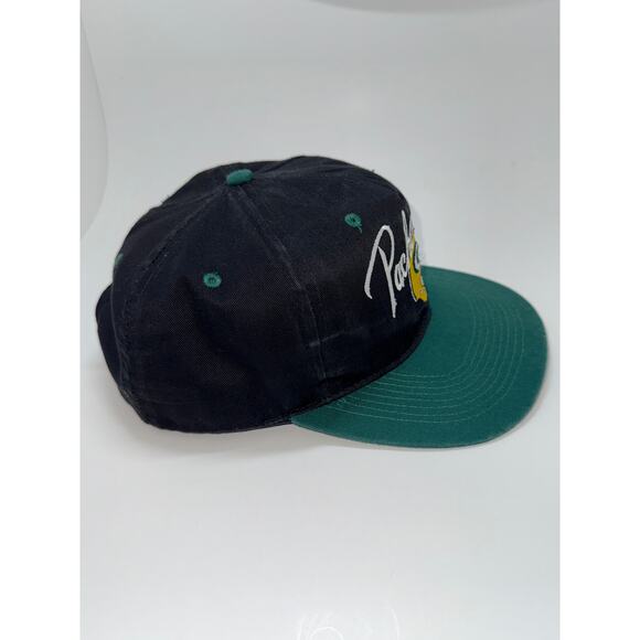 Vintage Green Bay Packers Script Snapback Hat Coca-Cola Citgo - Picture 4 of 5